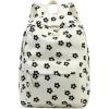 imageSchool Backpack for Teen Girls Women Laptop Backpack College Bookbags Middle School Travel Work Commuter Back PackPinkBlack Floral Beige