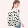 imageSchool Backpack for Teen Girls Women Laptop Backpack College Bookbags Middle School Travel Work Commuter Back PackPinkBlack Floral Beige