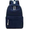 imageSchool Backpack for Teen Girls Women Laptop Backpack College Bookbags Middle School Travel Work Commuter Back PackPinkCorduroy Blue