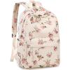 imageSchool Backpack for Teen Girls Women Laptop Backpack College Bookbags Middle School Travel Work Commuter Back PackPinkCorduroy Floret