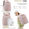 imageSchool Backpack for Teen Girls Women Laptop Backpack College Bookbags Middle School Travel Work Commuter Back PackPinkDusky Pink