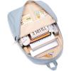imageSchool Backpack for Teen Girls Women Laptop Backpack College Bookbags Middle School Travel Work Commuter Back PackPinkGrayish Blue