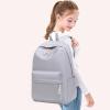 imageSchool Backpack for Teen Girls Women Laptop Backpack College Bookbags Middle School Travel Work Commuter Back PackPinkGrey