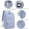 imageSchool Backpack for Teen Girls Women Laptop Backpack College Bookbags Middle School Travel Work Commuter Back PackPinkHaze Blue