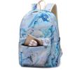 imageSchool Backpack for Teen Girls Women Laptop Backpack College Bookbags Middle School Travel Work Commuter Back PackPinkMarble Blue