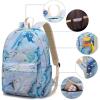 imageSchool Backpack for Teen Girls Women Laptop Backpack College Bookbags Middle School Travel Work Commuter Back PackPinkMarble Blue