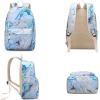 imageSchool Backpack for Teen Girls Women Laptop Backpack College Bookbags Middle School Travel Work Commuter Back PackPinkMarble Blue