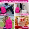 imageSchool Backpack for Teen Girls Women Laptop Backpack College Bookbags Middle School Travel Work Commuter Back PackPinkRose Red 2