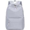 imageBluboon Backpack for School Kids Backpack Teen Girls Bookbag Laptop Backpack Gifts for WomenPure Grey