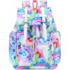 imageGirls School Backpack Women College Bookbag Lady Travel Rucksack 156Inch Laptop Bag Tie Dye Blue Conch