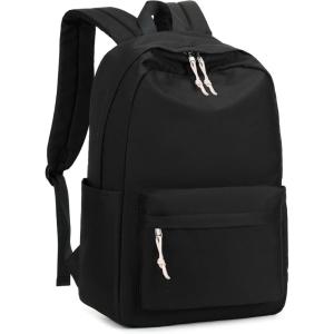 imageSchool Backpack for Teen Girls Women Laptop Backpack College Bookbags Middle School Travel Work Commuter Back PackPinkBlack 12