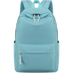 imageSchool Backpack for Teen Girls Women Laptop Backpack College Bookbags Middle School Travel Work Commuter Back PackPinkGreen