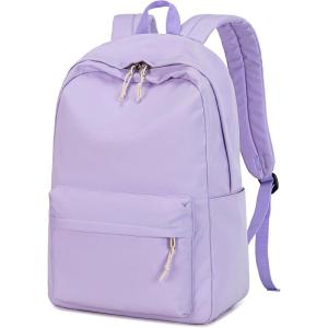 imageSchool Backpack for Teen Girls Women Laptop Backpack College Bookbags Middle School Travel Work Commuter Back PackPinkLight Purple
