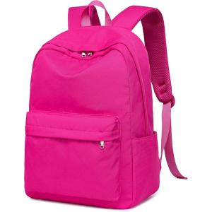 imageSchool Backpack for Teen Girls Women Laptop Backpack College Bookbags Middle School Travel Work Commuter Back PackPinkRose Red 2