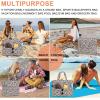 imageBluboon Beach Bags for Women Large Waterproof Tote Bag With Wet Compartment for Pool Weekender Travel GymB Leopard