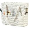 imageBluboon Waterproof Beach Tote Pool Bags for Women Ladies Extra Large Carry On Bag With Wet Compartment for Weekender TravelBrown Diamond