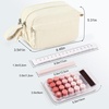 image:imageBluboon Big Capacity Pencil Case Pencil Pouch Pen Case School Supplies Cute Pencil Box Pencil Bag for Teen Girls Boys Women Man Brown White CheckedBeige A