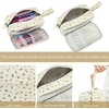 image:imageBluboon Big Capacity Pencil Case Pencil Pouch Pen Case School Supplies Cute Pencil Box Pencil Bag for Teen Girls Boys Women Man Brown White CheckedBlack Floral 92