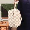 image:imageBluboon Big Capacity Pencil Case Pencil Pouch Pen Case School Supplies Cute Pencil Box Pencil Bag for Teen Girls Boys Women Man Brown White CheckedBrown White Checked