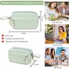 image:imageBluboon Big Capacity Pencil Case Pencil Pouch Pen Case School Supplies Cute Pencil Box Pencil Bag for Teen Girls Boys Women Man Brown White CheckedGreen White Stripes