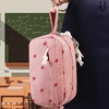 image:imageBluboon Big Capacity Pencil Case Pencil Pouch Pen Case School Supplies Cute Pencil Box Pencil Bag for Teen Girls Boys Women Man Brown White CheckedStrawberry Pink2