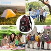 image:imageBluboon Cute Backpack for Girls Kawaii School Backpack with Bowknot amp Pom WideOpen Design Lightweight Kids Backpack with Compartments Aesthetic Bookbag for Elementary Middle SchoolBoyred Doodle 2pcs