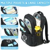 image:imageBluboon Cute Backpack for Girls Kawaii School Backpack with Bowknot amp Pom WideOpen Design Lightweight Kids Backpack with Compartments Aesthetic Bookbag for Elementary Middle SchoolBlack900