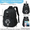 image:imageBluboon Cute Backpack for Girls Kawaii School Backpack with Bowknot amp Pom WideOpen Design Lightweight Kids Backpack with Compartments Aesthetic Bookbag for Elementary Middle SchoolBlack900