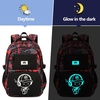 image:imageBluboon Cute Backpack for Girls Kawaii School Backpack with Bowknot amp Pom WideOpen Design Lightweight Kids Backpack with Compartments Aesthetic Bookbag for Elementary Middle SchoolBoyred Doodle 2pcs