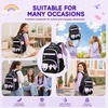 image:imageBluboon Cute Backpack for Girls Kawaii School Backpack with Bowknot amp Pom WideOpen Design Lightweight Kids Backpack with Compartments Aesthetic Bookbag for Elementary Middle SchoolPurple Black