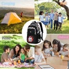 image:imageBluboon Cute Backpack for Girls Kawaii School Backpack with Bowknot amp Pom WideOpen Design Lightweight Kids Backpack with Compartments Aesthetic Bookbag for Elementary Middle SchoolBlack White and Red Graffiti