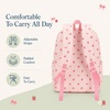 image:imageBluboon School Backpack for Teen Girls Women Laptop Backpack College Bookbags Middle School Travel Work Commuter Back Pack Khaki WhiteBeige Base Pink Strawberry Bow