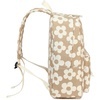 image:imageBluboon School Backpack for Teen Girls Women Laptop Backpack College Bookbags Middle School Travel Work Commuter Back Pack Khaki WhiteBrown Flower 157