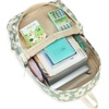 image:imageBluboon School Backpack for Teen Girls Women Laptop Backpack College Bookbags Middle School Travel Work Commuter Back Pack Khaki WhiteGreen Grey