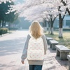 image:imageBluboon School Backpack for Teen Girls Women Laptop Backpack College Bookbags Middle School Travel Work Commuter Back Pack Khaki WhitePink Bow Beige