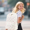 image:imageBluboon School Backpack for Teen Girls Women Laptop Backpack College Bookbags Middle School Travel Work Commuter Back Pack Khaki WhitePink Bow Beige