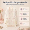 image:imageBluboon School Backpack for Teen Girls Women Laptop Backpack College Bookbags Middle School Travel Work Commuter Back Pack Khaki WhitePink Coquette 219