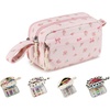 Pink bow flower 212-Pink