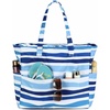 Irregular Blue Stripes