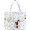 Pink Blue Bow Floral