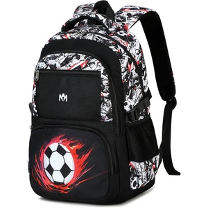 image:imageBluboon Cute Backpack for Girls Kawaii School Backpack with Bowknot amp Pom WideOpen Design Lightweight Kids Backpack with Compartments Aesthetic Bookbag for Elementary Middle SchoolBlack White and Red Graffiti