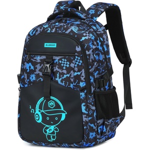 image:imageBluboon Cute Backpack for Girls Kawaii School Backpack with Bowknot amp Pom WideOpen Design Lightweight Kids Backpack with Compartments Aesthetic Bookbag for Elementary Middle SchoolBlue Graffiti
