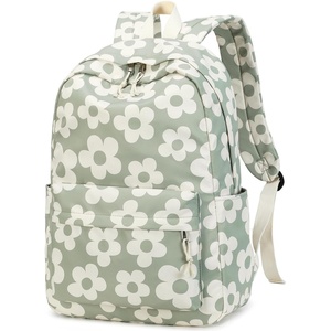 image:imageBluboon School Backpack for Teen Girls Women Laptop Backpack College Bookbags Middle School Travel Work Commuter Back Pack Khaki WhiteGreen Grey