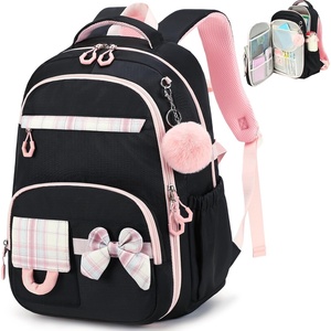 image:imageBluboon School Backpack for Teen Girls Women Laptop Backpack College Bookbags Middle School Travel Work Commuter Back Pack Khaki WhitePink Black
